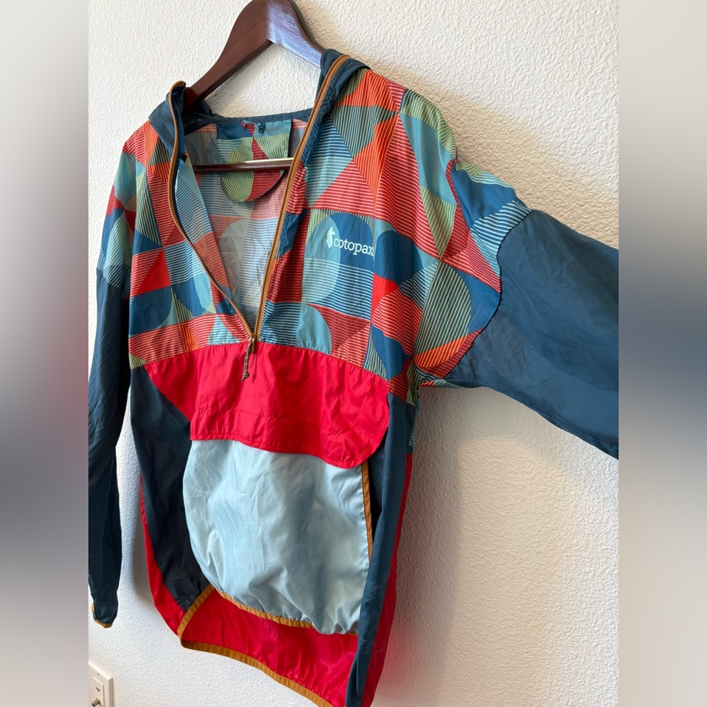 Cotopaxi Multicolor Geometric Windbreaker Jacket - image 4
